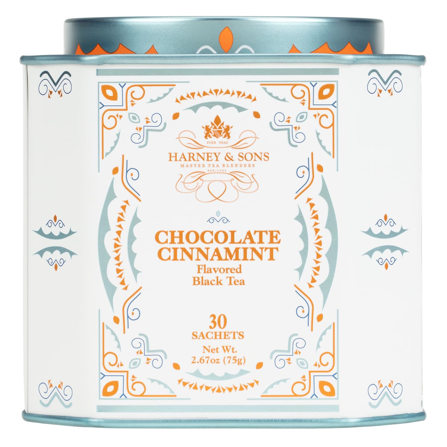 Amazon.com : Harney & Sons Chocolate Cinnamint Tea | 30 Sachets